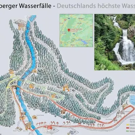 アパート - Triberg Waterfall トリベルク